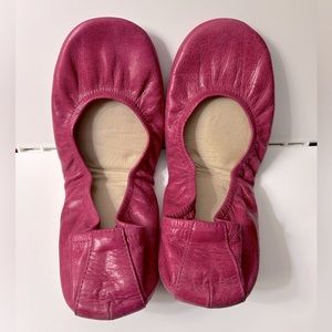 Storehouse Leather Flats size 10 Pink Oil Tanned